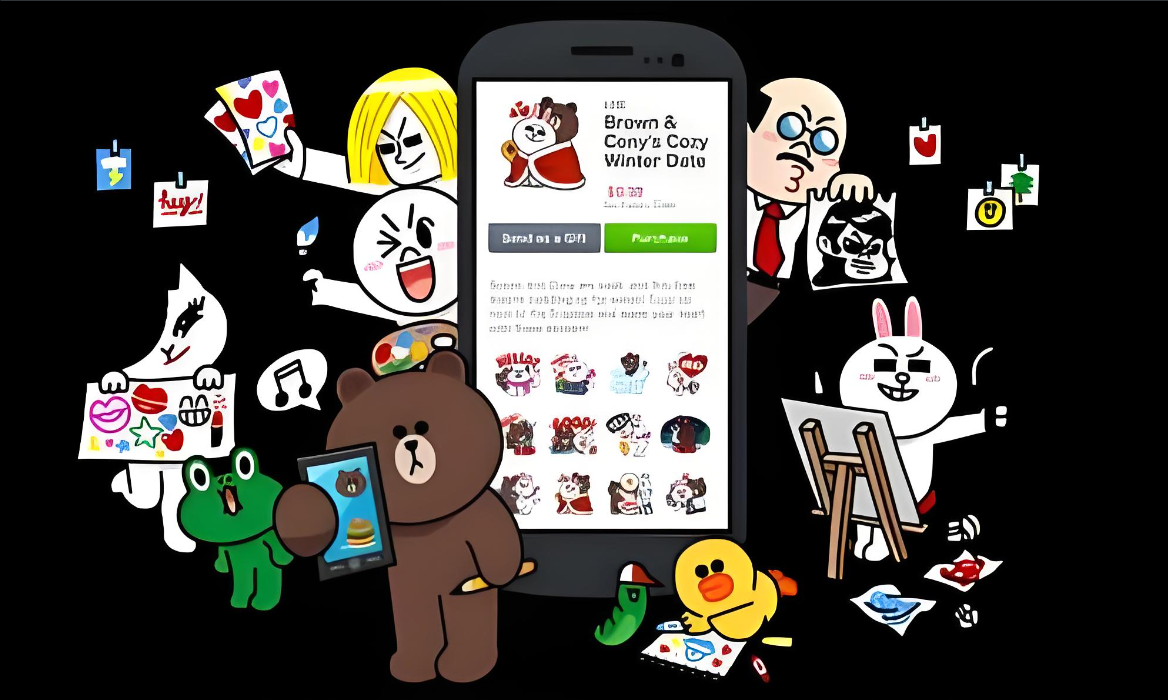 LINE 在美国不能用吗？