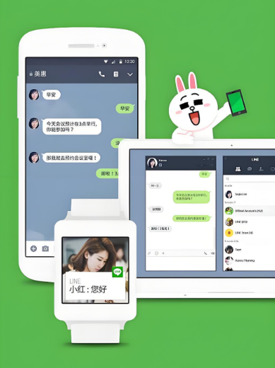 line下载电脑版数据能和手机同步吗？
